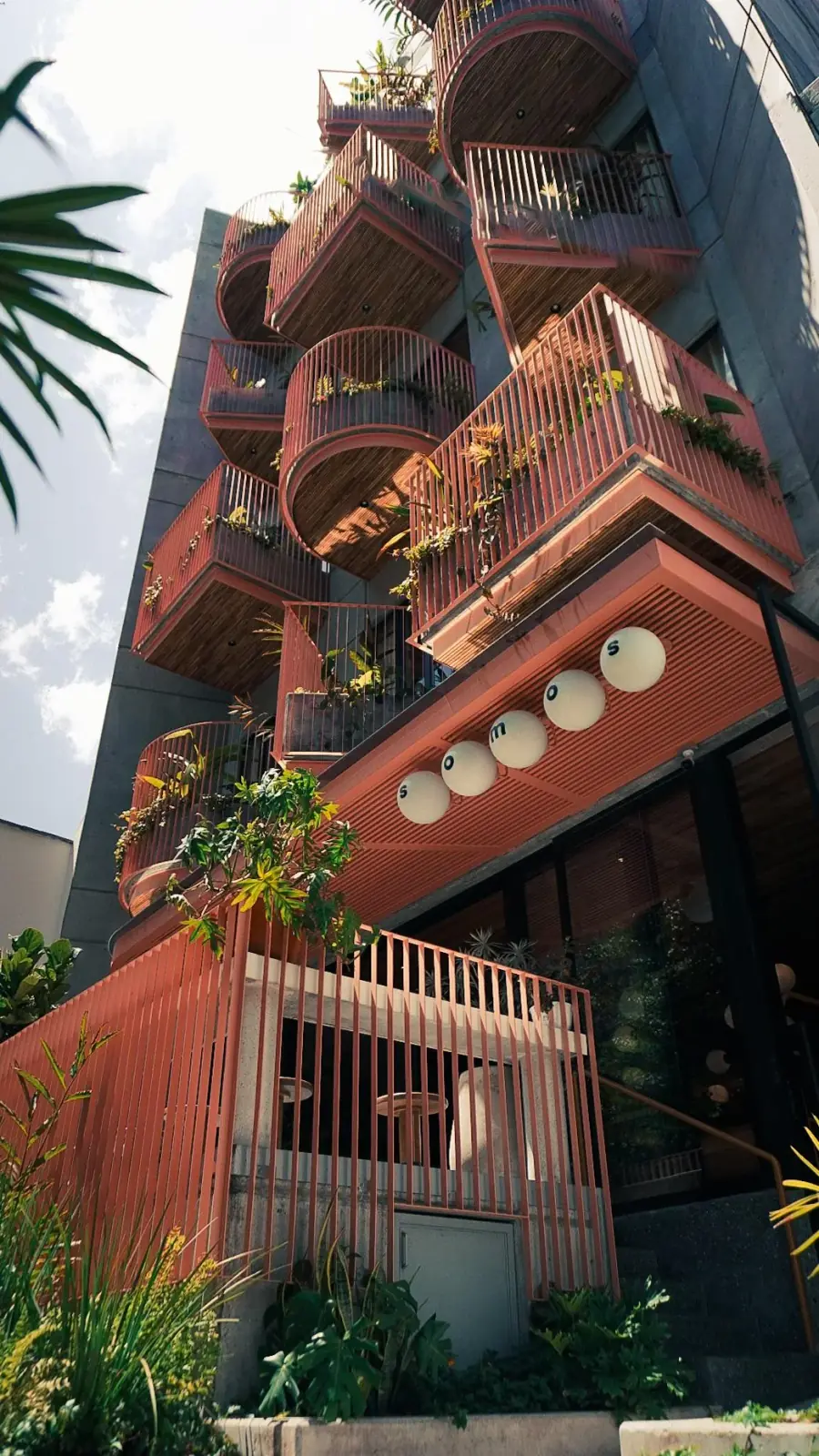 The Somos Bold Hotel exterior in Medellín